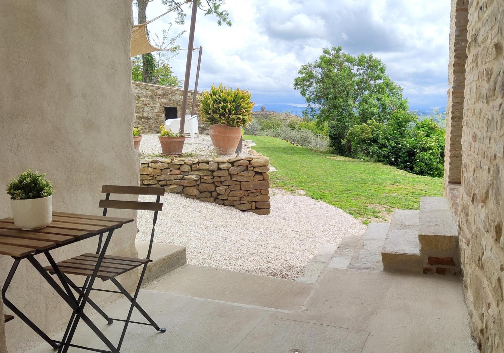 Cerreto CastelloBorgo Calbianco - Private House With Pool & Airco别墅 外观 照片